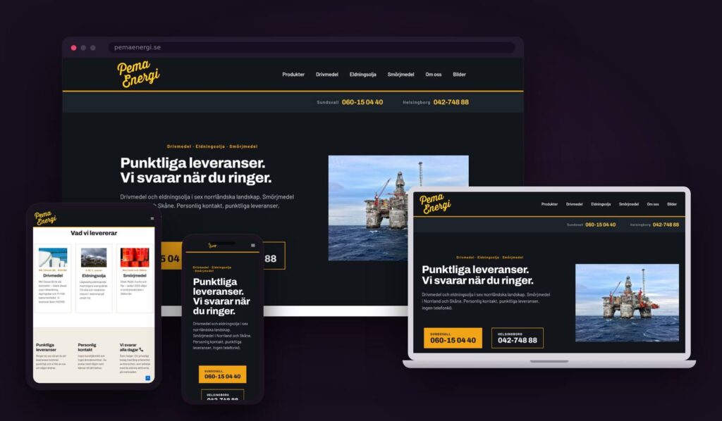 Handbyggd sajt till WordPress